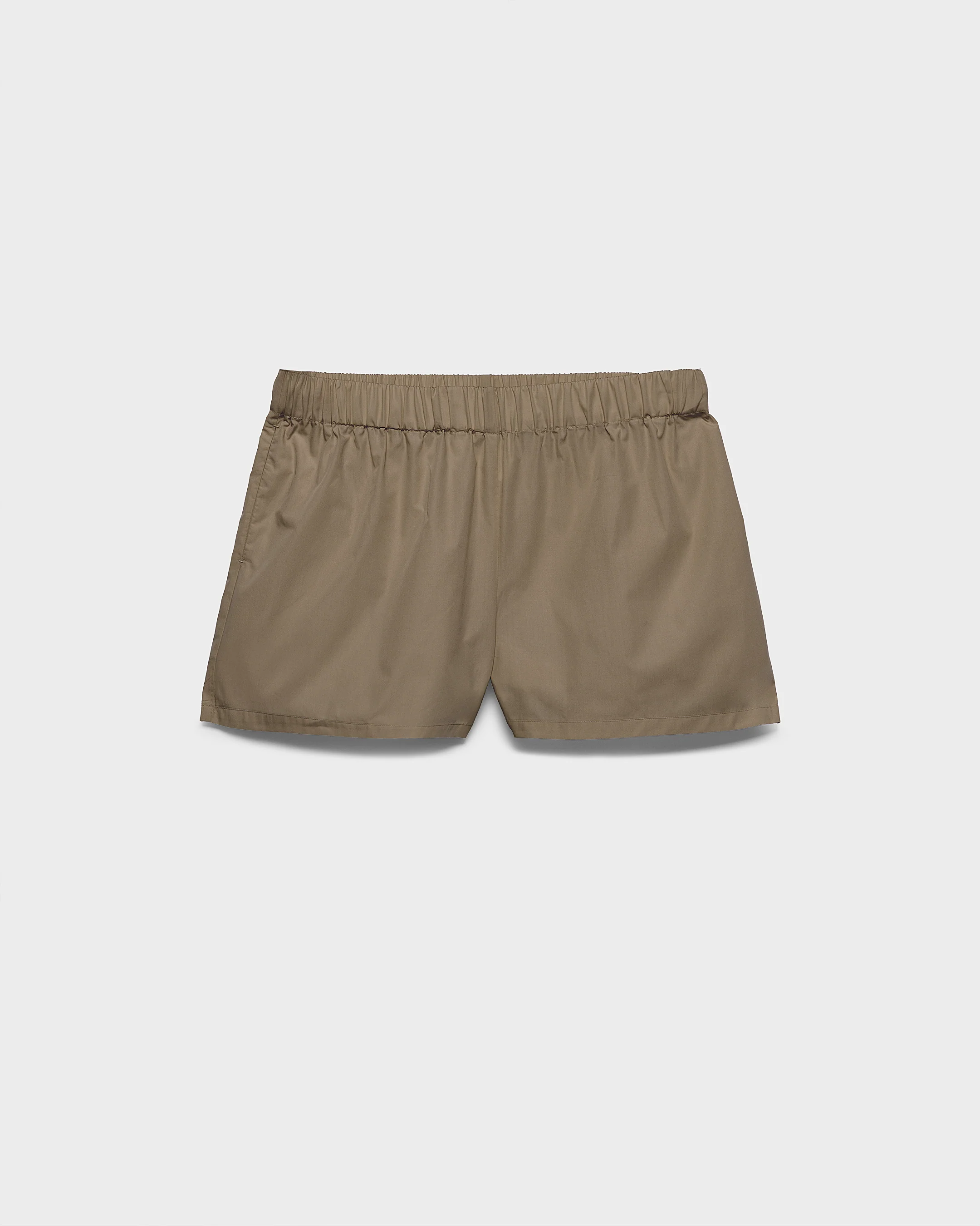 Cotton Popeline Bahia Shorts - C29BV - Earthwood - Image 5