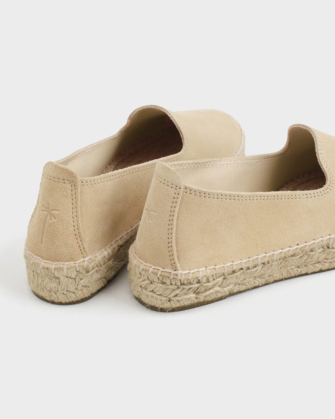 Suede Double Sole Espadrilles - K11D0 - Hamptons Champagne Beige - Image 4