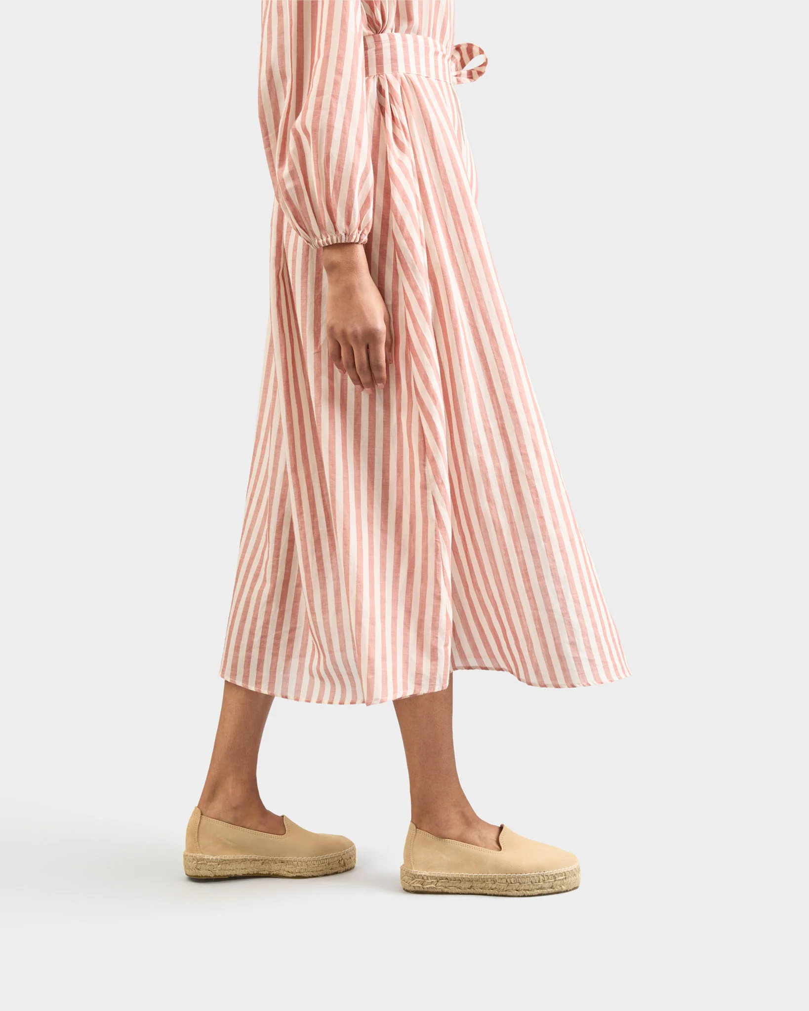 Suede Double Sole Espadrilles - K11D0 - Hamptons Champagne Beige - Image 5